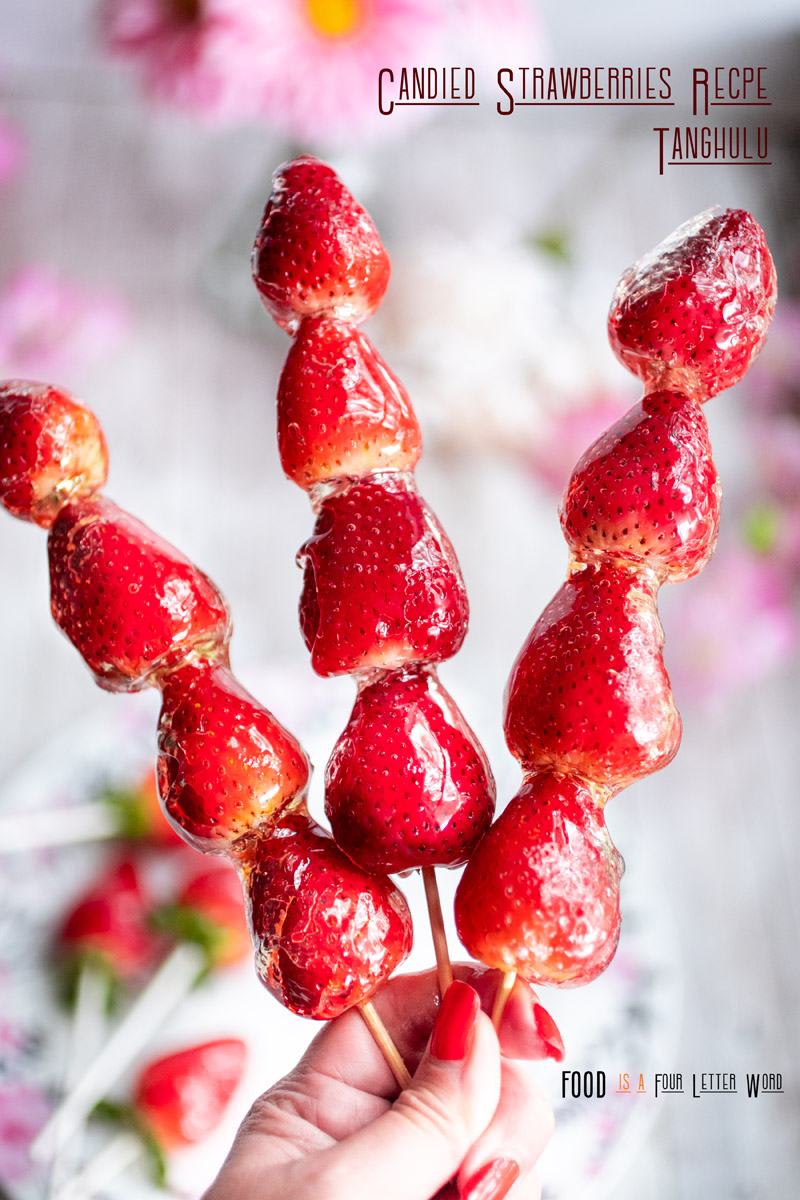 Tanghulu Candied Strawberries Recipe