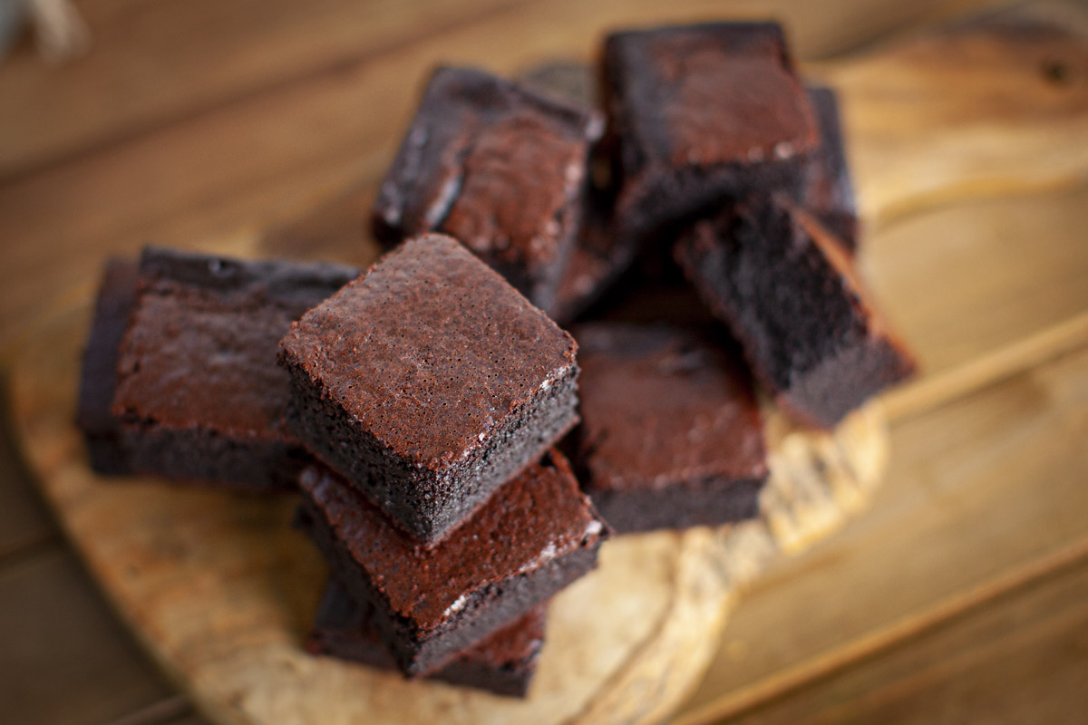 Dark Chocolate Mochi Brownie Recipe