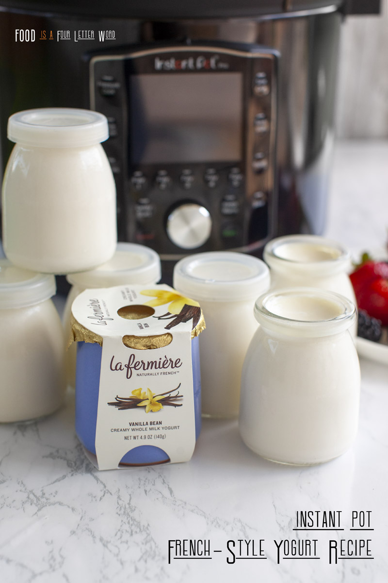 Instant Pot French-Style Yogurt Recipe (Copycat of La Fermière Yogurt)