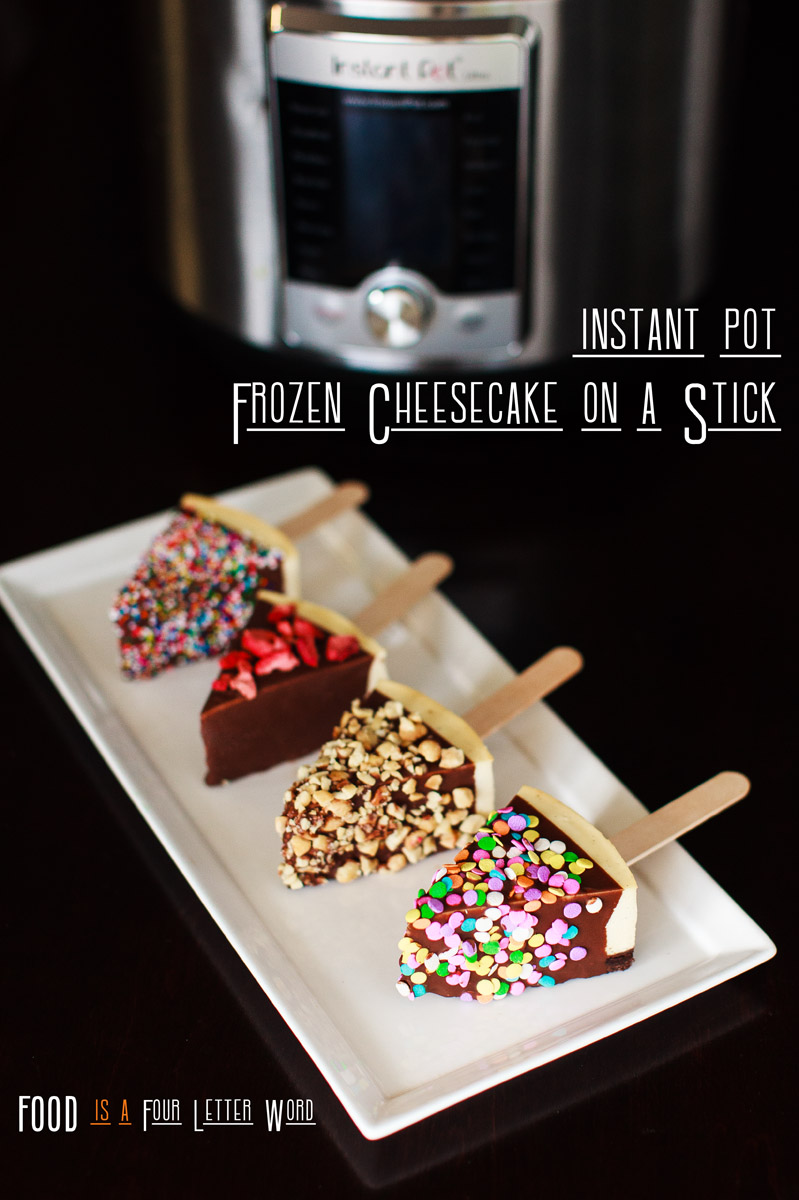 Instant Pot Frozen Cheesecake on a Stick Recipe