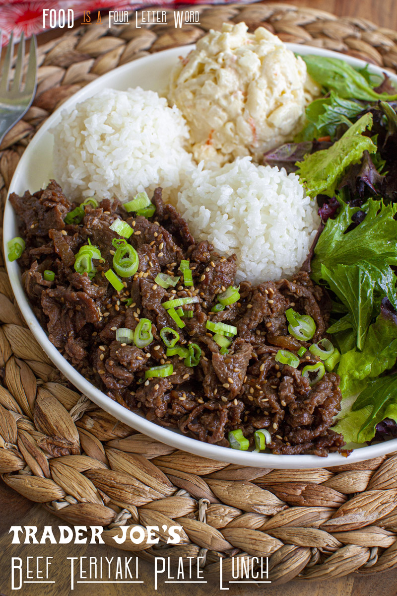 Trader Joe's Hawaiian Beef Teriyaki Plate Lunch Recipe